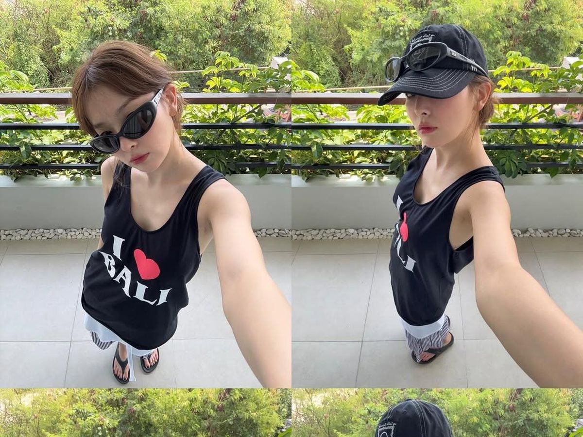 Intip Gaya Liburan Seulgi Red Velvet di Bali, Simpel tapi Tetap Modis